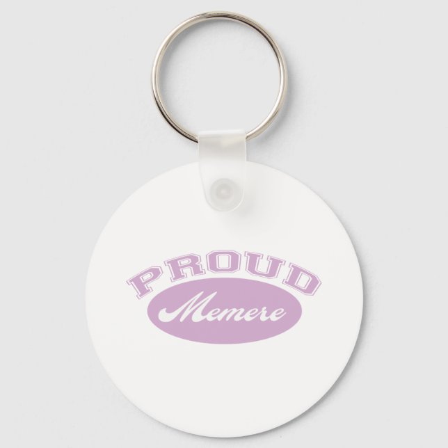 Proud Memere Keychain (Front)