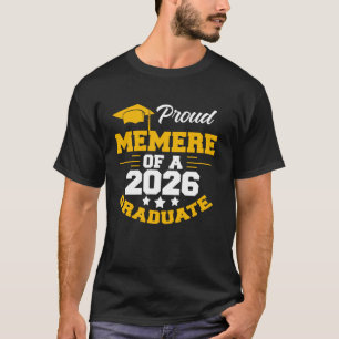 Proud MEMERE of 2026 Senior Graduate College Unive T-Shirt