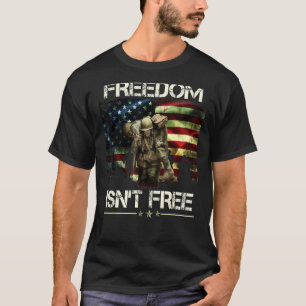 Proud Memorial Day Freedom Isn't Free  Fourth Of J T-Shirt