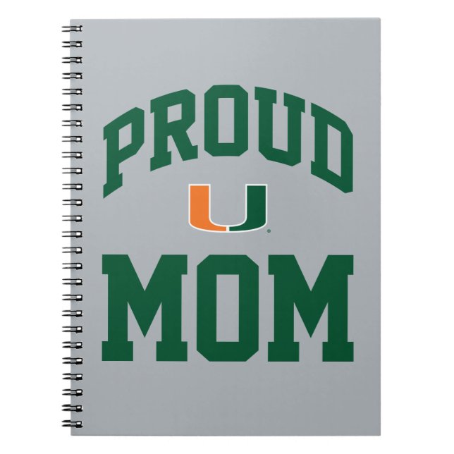 Proud Miami Family - Gray Notebook (Front)