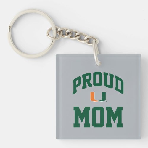 Proud Miami Family _ the U Keychain