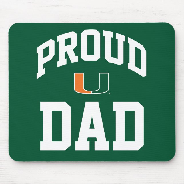 Proud Miami Family - the U Mouse Pad (Front)