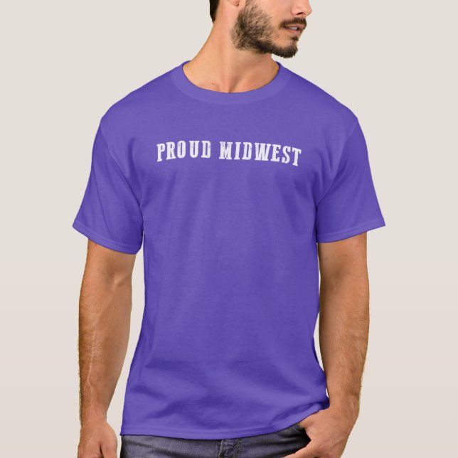 proud midwest Active T-Shirt (Front)