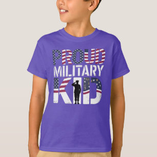 Proud Military Kid Pride T-Shirt