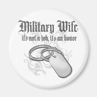 Proud Military Wife Magnet