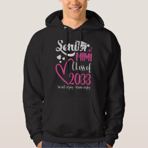 Proud Mimi Of A Class Of 2033 Graduate Senior Grad Hoodie