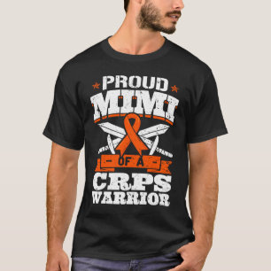 Proud Mimi Of A CRPS Warrior RSD Awareness Ribbon  T-Shirt