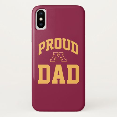 Proud Minnesota Dad iPhone X Case