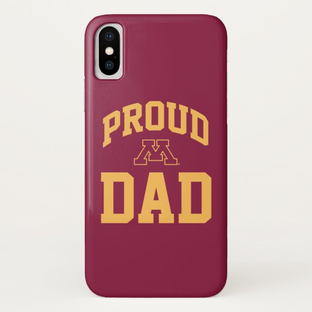 Proud Minnesota Dad Case-Mate iPhone Case (Back)
