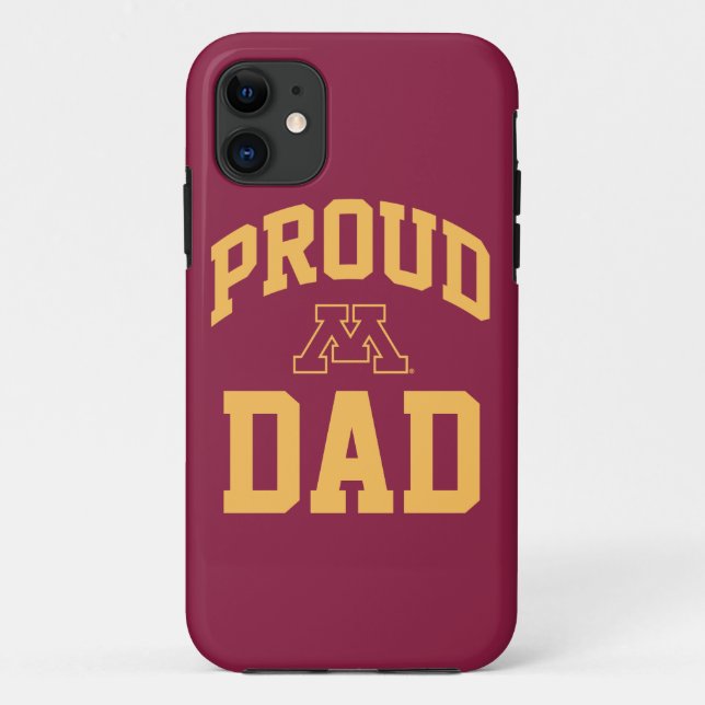 Proud Minnesota Dad Case-Mate iPhone Case (Back)