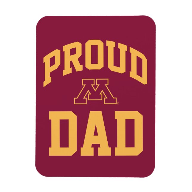 Proud Minnesota Dad Magnet (Vertical)