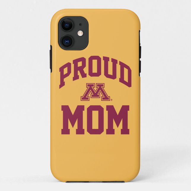 Proud Minnesota Mom Case-Mate iPhone Case (Back)