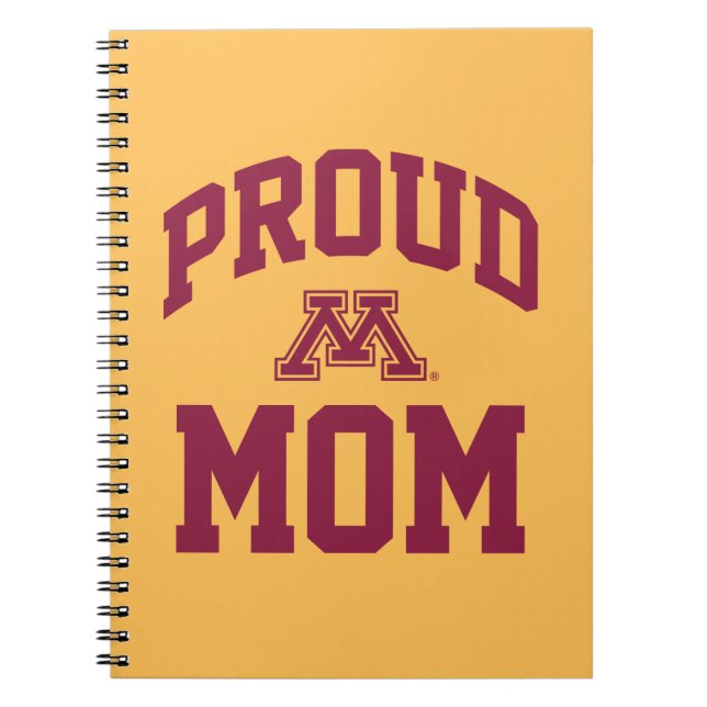 Proud Minnesota Mom Notebook (Front)