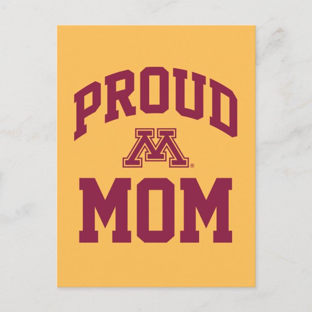 Proud Minnesota Mom Postcard (Front)