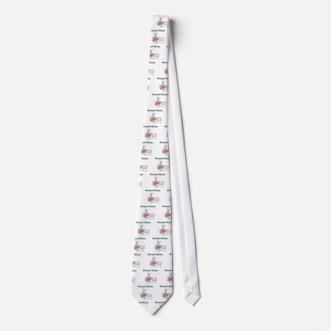 Proud Mom-Airplane It's a Boy tshirts and gifts Neck Tie (Front)