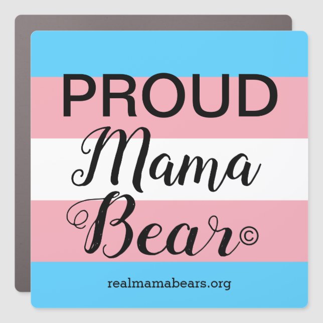 Proud Mom Car Magnet (Front)