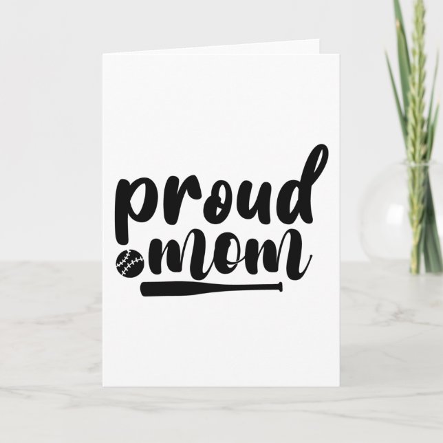 Proud Mom Card (Front)