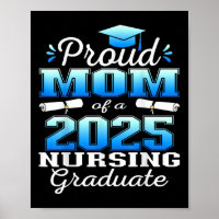 Proud Mom Cl Of 2025 Nursing Graduate Nurse