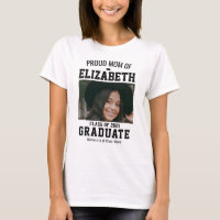 Proud Mom Class of 2025 Graduate Parent Custom