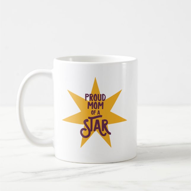 Proud Mom Coffee Mug (Left)