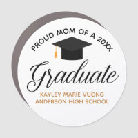 Proud Mom Graduation Custom School Class Name