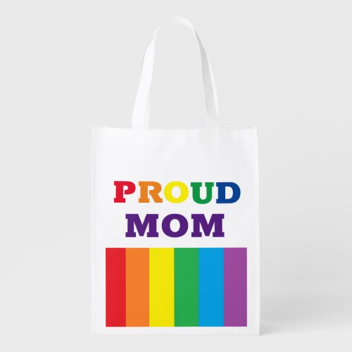 Proud Mom Grocery Bag
