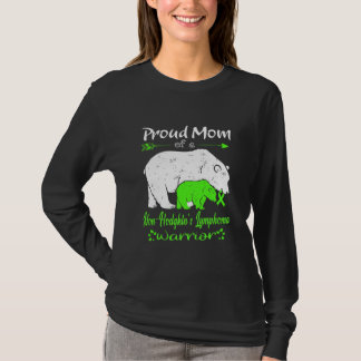 Proud Mom Non Hodgkin's Lymphoma Warrior T-Shirt
