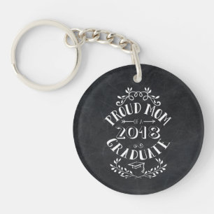 Proud Mom of 2018 Graduate Senior Class Graduation Keychain