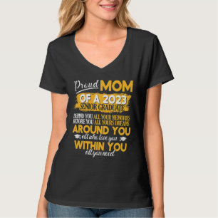 Proud Mom Of A 2023 Senior Graduate Class Of 2023 T-Shirt