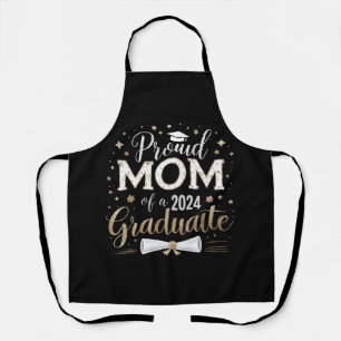 Proud Mom Of A 2024 Graduate Class Senior Apron
