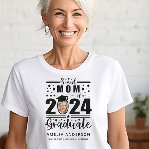 Proud Mom of a 2024 Graduate T_Shirt