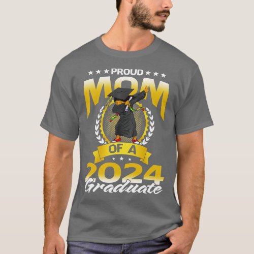 Proud Mom Of A 2024 Graduate T_Shirt