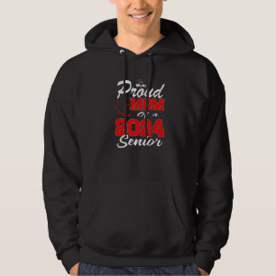 Proud Mom Of A 2024 Senior Graduation Class Of 202 Hoodie