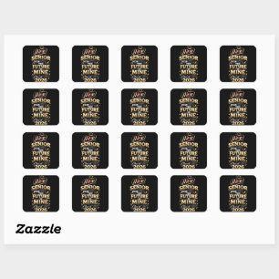 Proud Mom of a 2026 Graduate Square Sticker