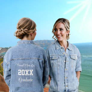 Proud Mom of a 20XX Graduate Denim Jacket