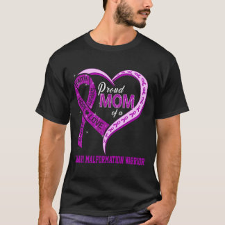 Proud Mom Of A Chiari Malformation Warrior T-Shirt