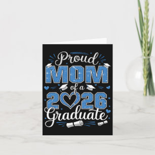 Proud Mom Of A Cl Of 2026 Graduate 2026 Senior Mom Card