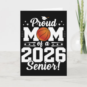 Proud Mom Of A Cl Of A Sketll Senior 2026 Graduati Card