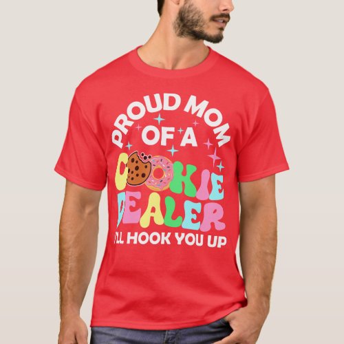 Proud Mom Of A Cookie Dealer Girl T_Shirt