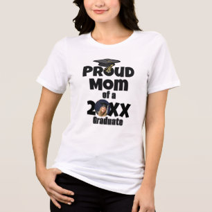 Proud Mom of a Graduate - Graduation Day Tri-Blend Shirt