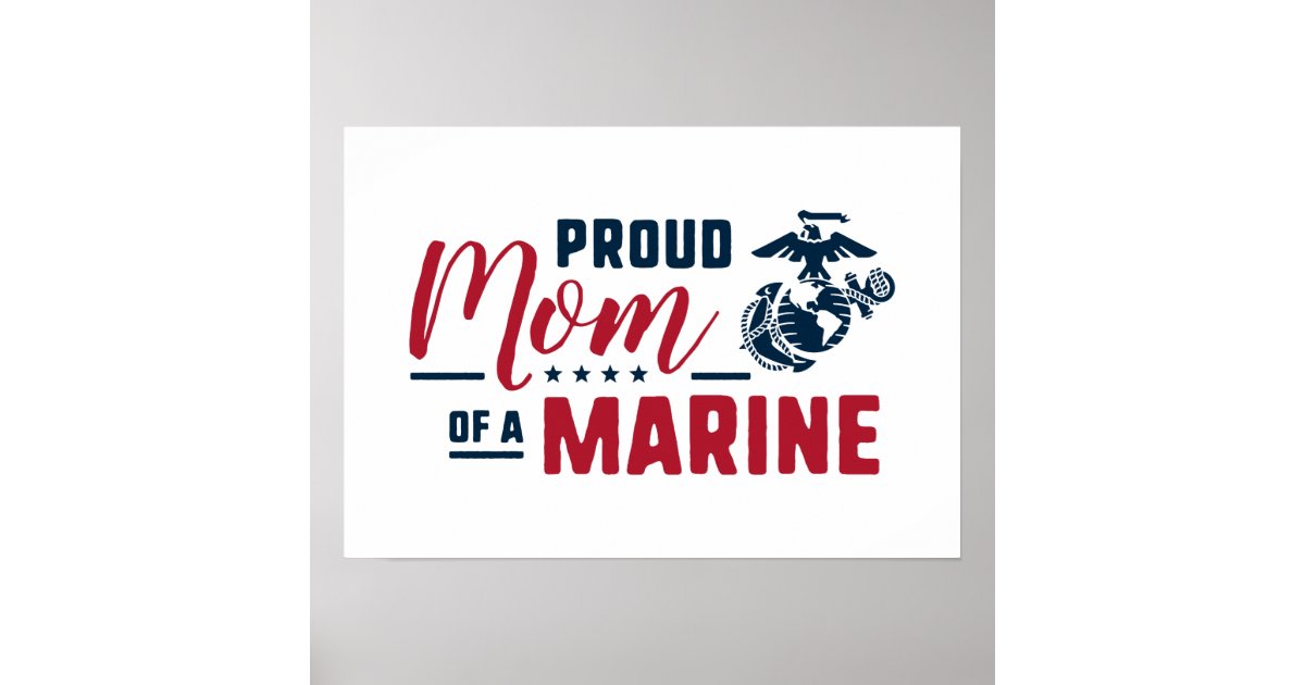 Proud Marine Mom Shirt - Devil Dog Headquarters