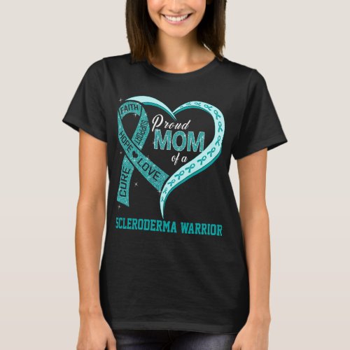 Proud Mom Of A Scleroderma Warrior T_Shirt