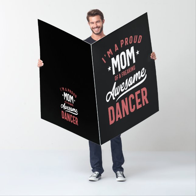 Proud Mom of an Awesome Dancer Card (In Situ)