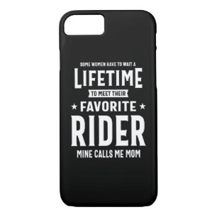 Proud Mom Of An Awesome Rider Player iPhone 8/7 Case