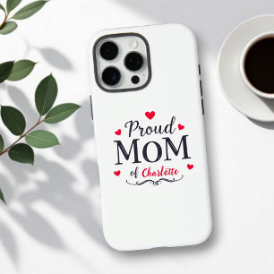 Proud Mom of   Cute Personalized Mother's Day iPhone 16 Pro Max Case