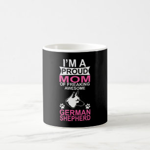Proud Mom of German Shepherd Dog Coffee Mug