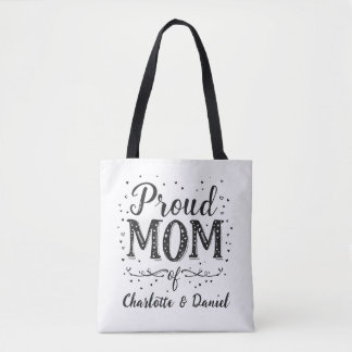 Proud Mom of | Personalized Gift For Mom | Tote Bag