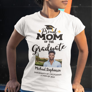 Proud Mom of the graduate photo name T-Shirt