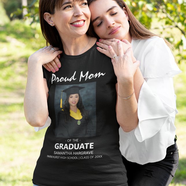 Proud Mom Of The Graduate | Photo T-Shirt (Creator Uploaded)