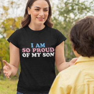 Proud Mom of Transgender Son Mother's Day T-Shirt
